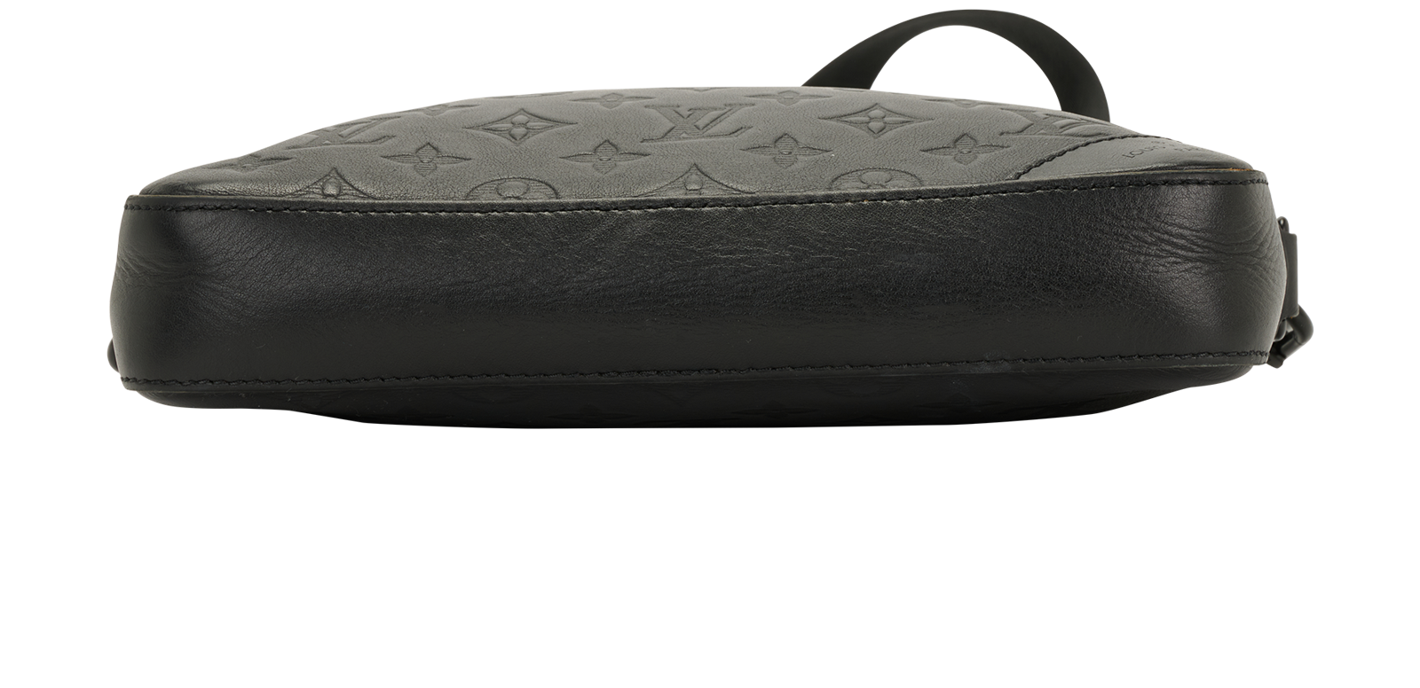 Shadow Duo Messenger Bag, &pound;695, Handbags, Black, Leather, Top view